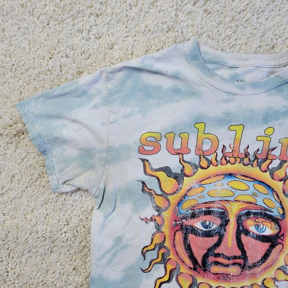 Sublime Long Beach Tie-Dye T-Shirt Medium Band Tee Soft Cotton Unisex Top - Picture 10 of 11
